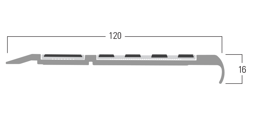 100 Series - Smn 119 end profile