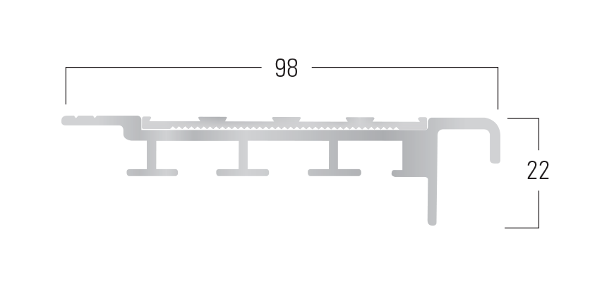 900 Series - Smn 918 end profile