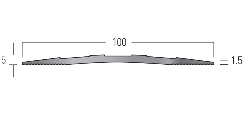 Cover Trim- SMT100 end profile